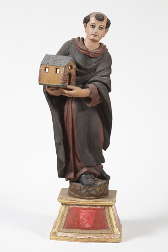 statue (statuette) : saint Dominique (?)