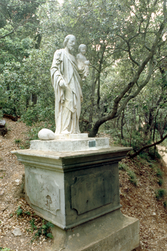 ex-voto, statue (grandeur nature) : Saint Joseph