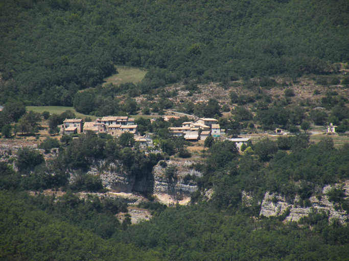 Ecart de Bay, vue d'ensemble prise du sud-est.
