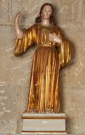 Statue (statuette) : sainte Quitterie