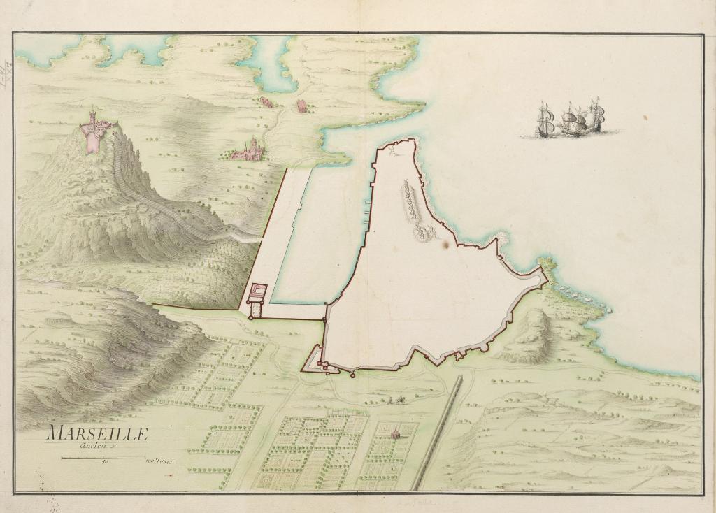 Marseille ancien, c. 1610.