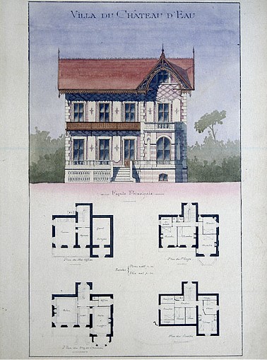 maison dite Villa du Château d'eau, puis Villa Mercedes