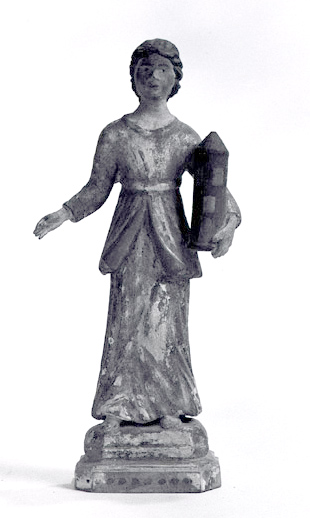 statue (statuette) : Sainte Barbe