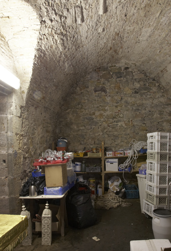 Magasin à poudre souterrain sous l'angle de l'aile gauche du parados.