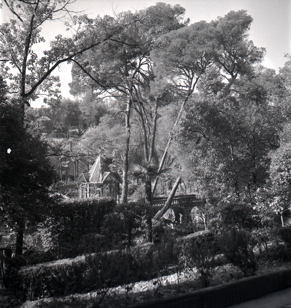parc du Château de Valrose, actuellement campus universitaire de sciences de l'Université Nice Côte d'Azur