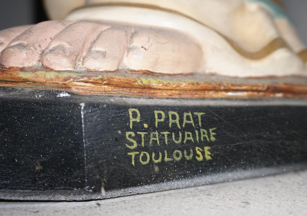 Statue (petite nature) : saint Pierre aux liens