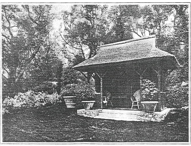 jardin d'agrément de la Villa Maryland
