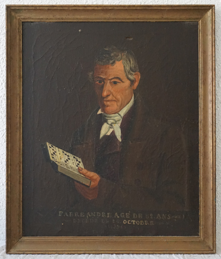 Tableau (donatif) : portrait d’André Fabre
