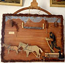 ex-voto, tableau : souvenir de mission