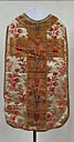chasuble, étole, manipule, voile de calice, bourse de corporal (ornement blanc)