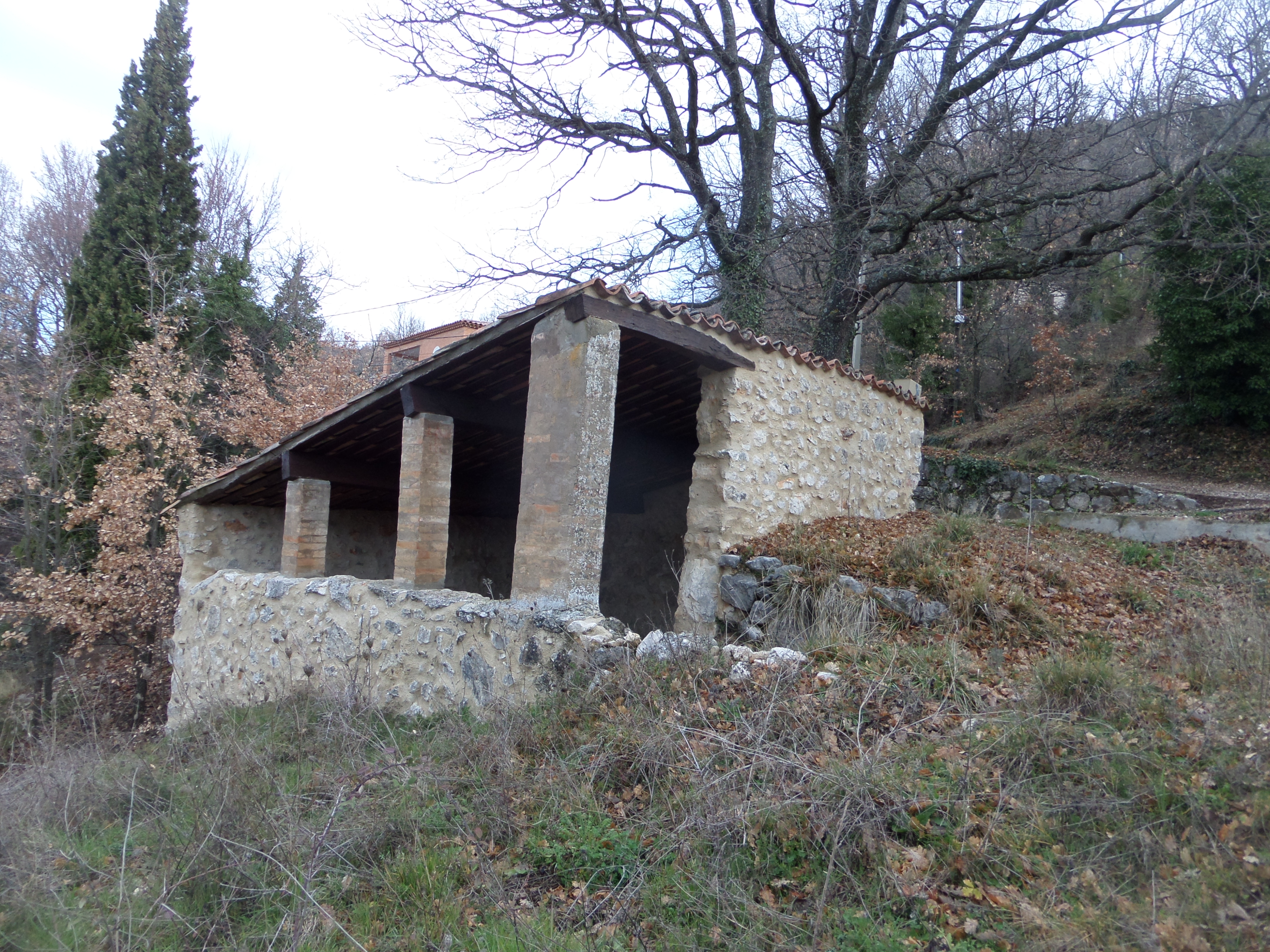 lavoir de font Castellane