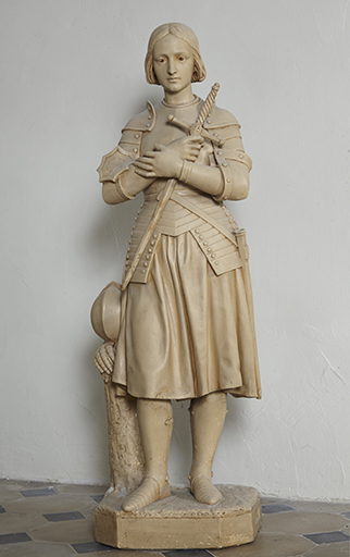 Statue (petite nature) : Jeanne d'Arc