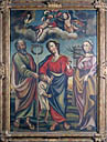 tableau : Sainte Famille et sainte Barbe