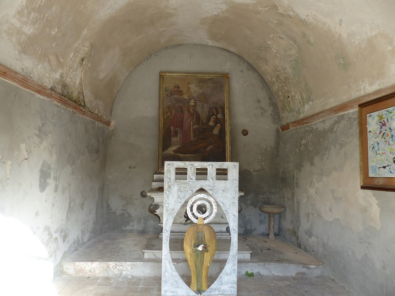 Intérieur. Vue de volume prise du sud.