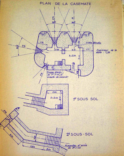 casemate du Pont de Tournefort, de la ligne fortifiée des casemates d'intervalle et de deuxième position, secteur fortifié des Alpes-Maritimes