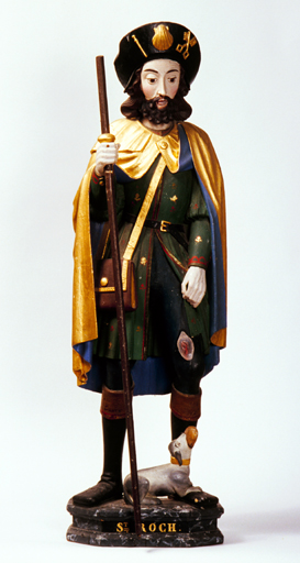 statue : Saint Roch