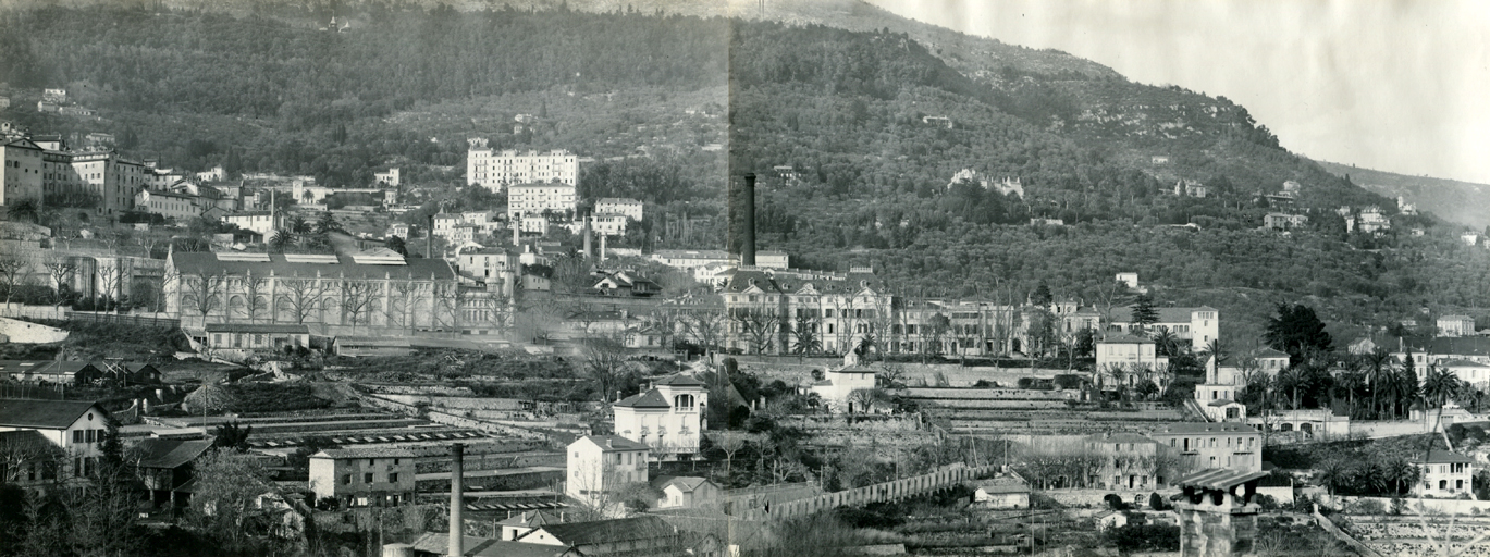 couvent de capucins, puis parfumerie Chiris, actuellement tribunal de justice, immeubles à logements, atelier municipal