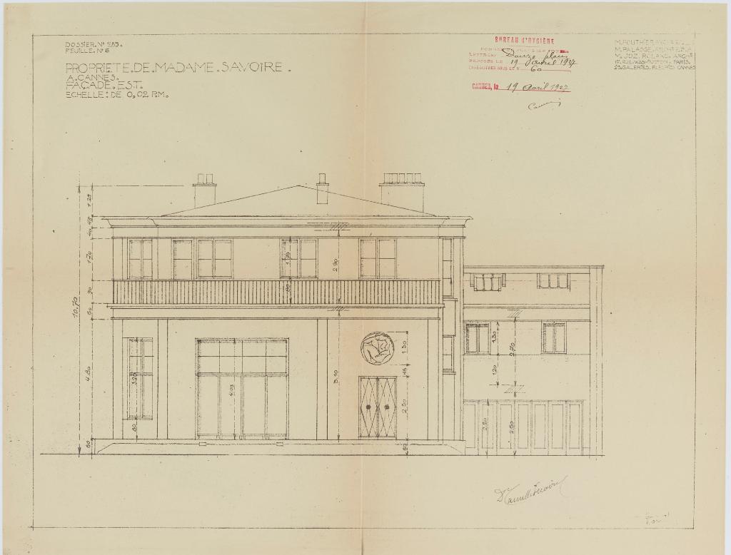 maison dite Le Pavillon Blanc