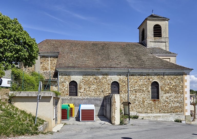 Vue extérieure depuis l'ouest.