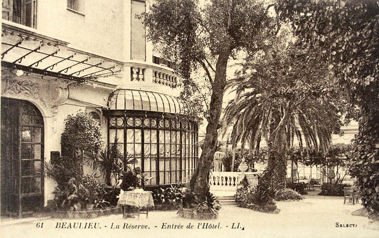 hôtel de voyageurs dit La Réserve de Beaulieu