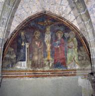 Ensemble des peintures monumentales de la 2e chapelle est