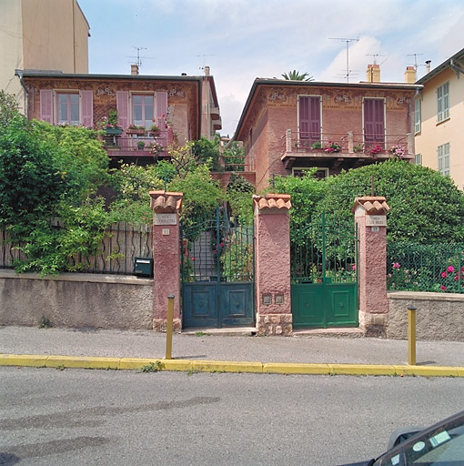 maisons jumelles, villas balnéaires dites Villa Les Violettes et Villa Les Roses
