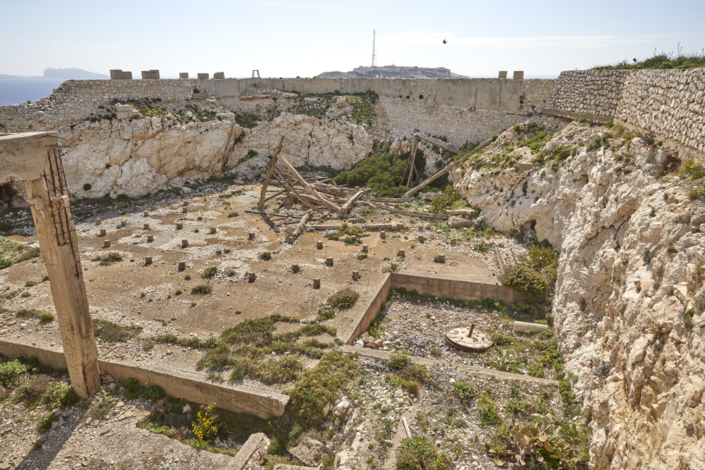 3e groupe (3a) secteur sud, excavation de l'ouvrage allemand  S 542 de la Turm III (h)