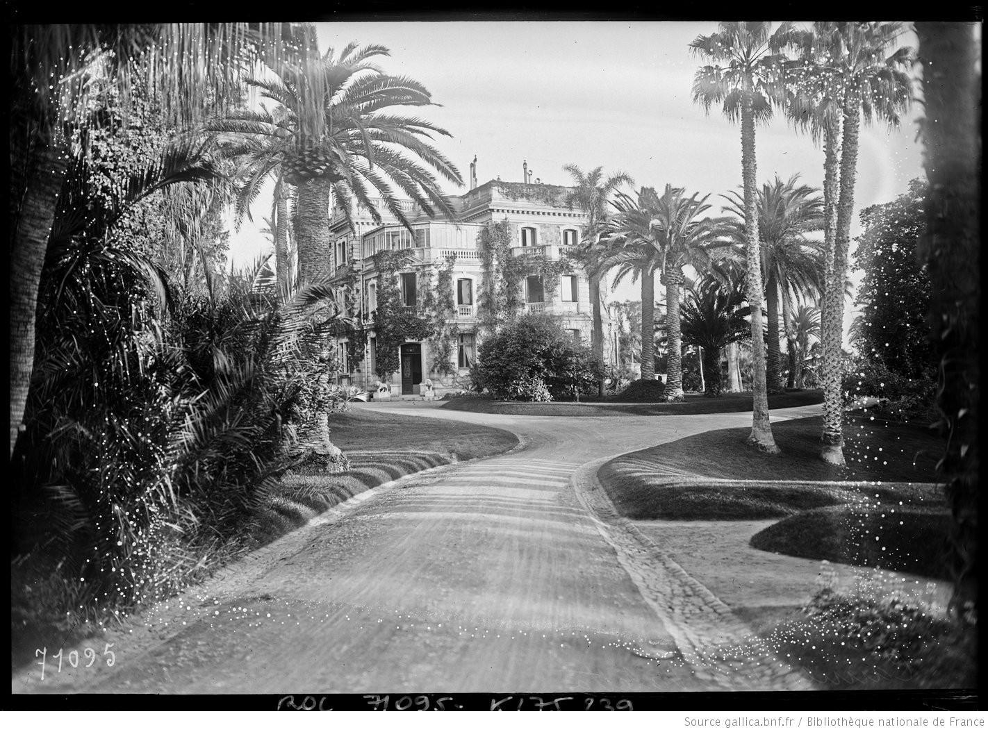 jardin d'agrément de la Villa Valetta