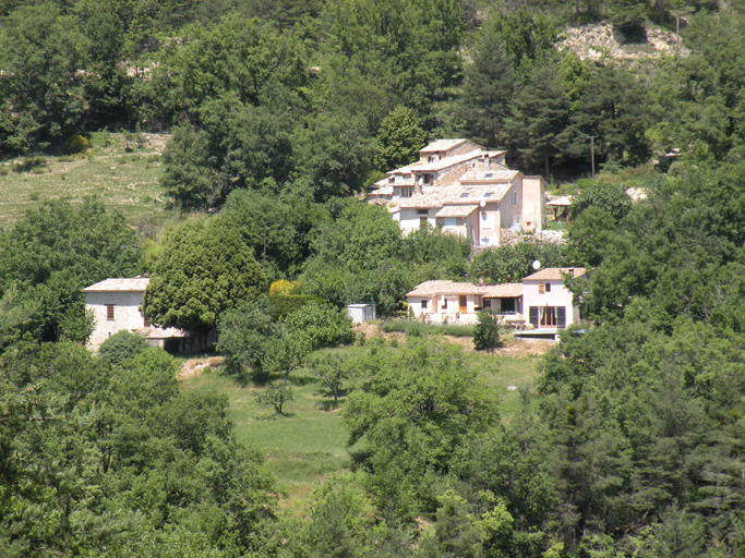 Ecart du Cheinet, vue d'ensemble prise du sud-est.