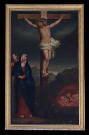 Tableau, cadre : la Crucifixion