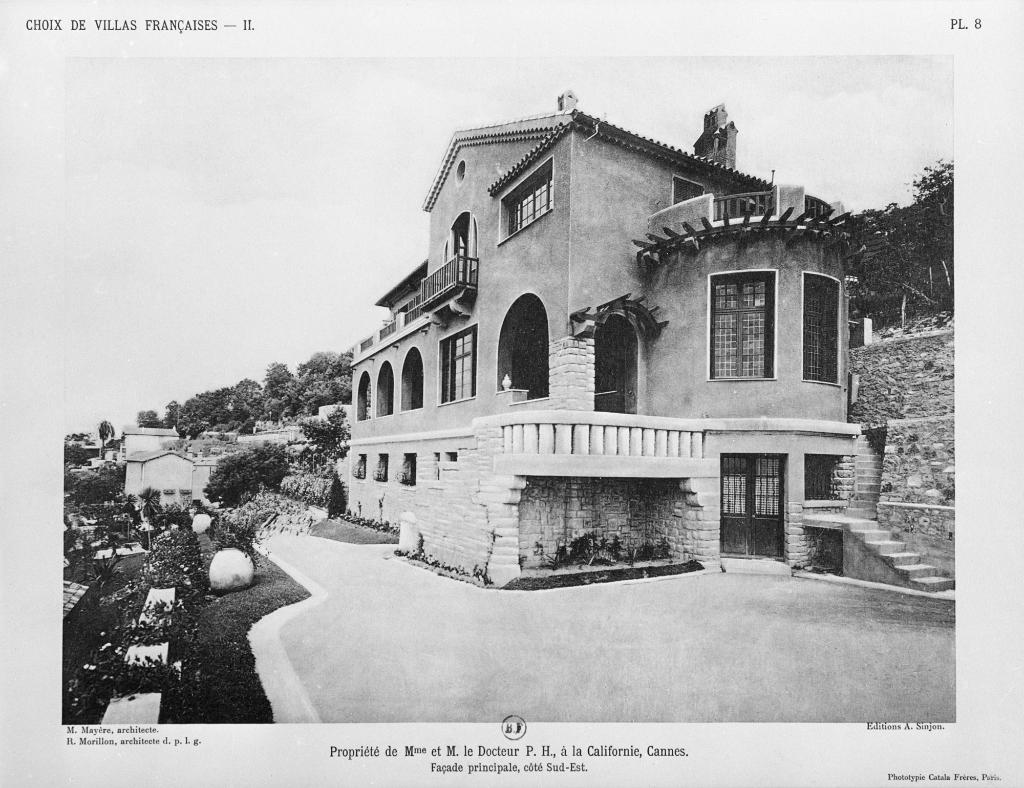 maison de Mme et M. le Docteur PH, actuellement Villa Golden Gate et Villa Lou Cantou