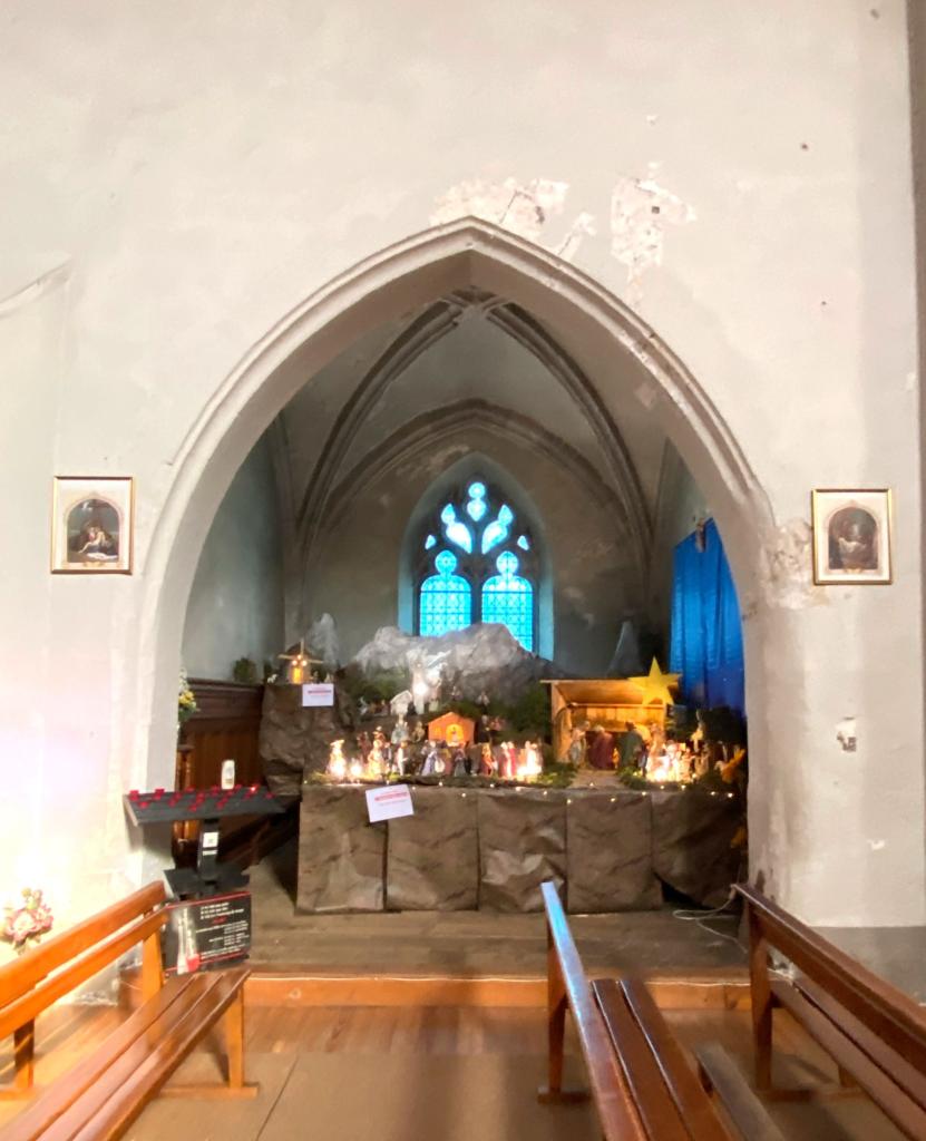 Chapelle Notre-Dame de l'église Saint-Victor de Chorges.