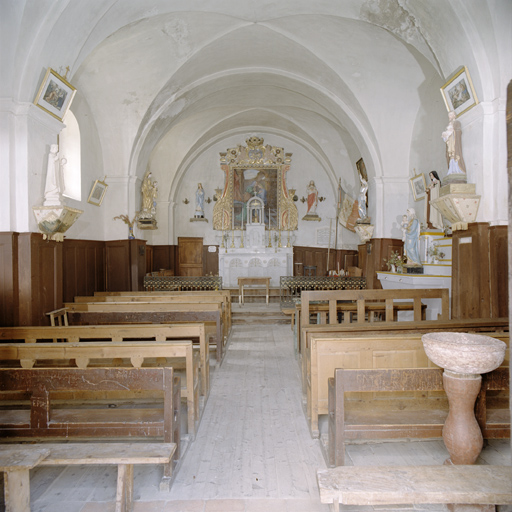 le mobilier de la chapelle Saint-Joseph