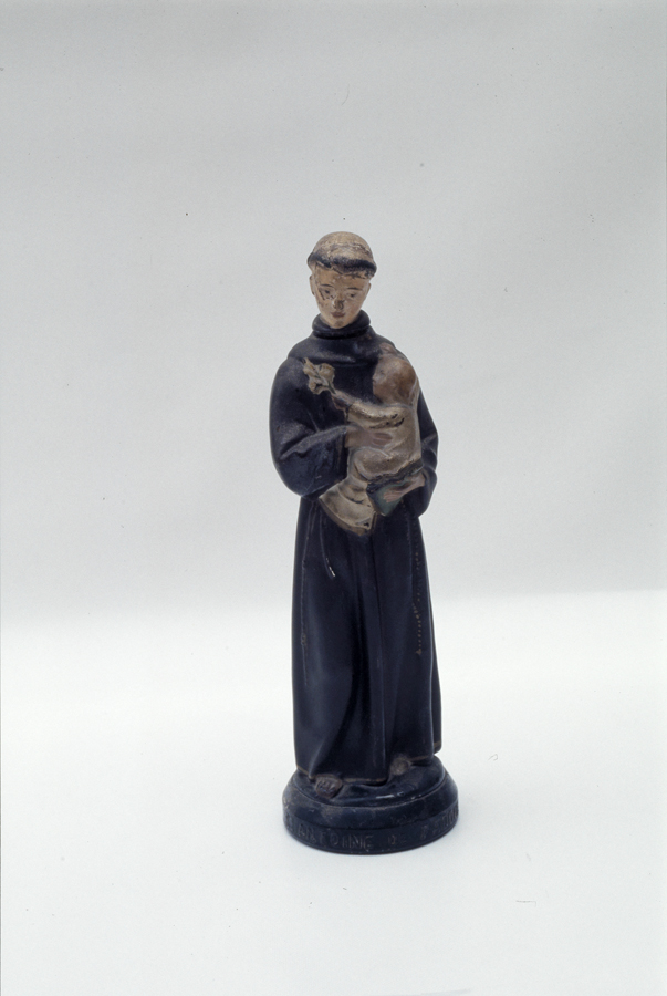 statue (statuette) : saint Antoine de Padoue