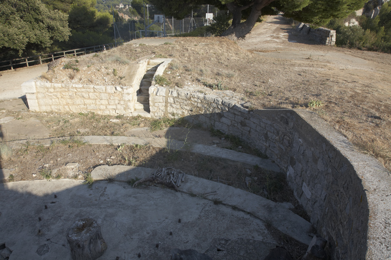 batterie de Sainte-Marguerite actuellement siège du CROSSMED