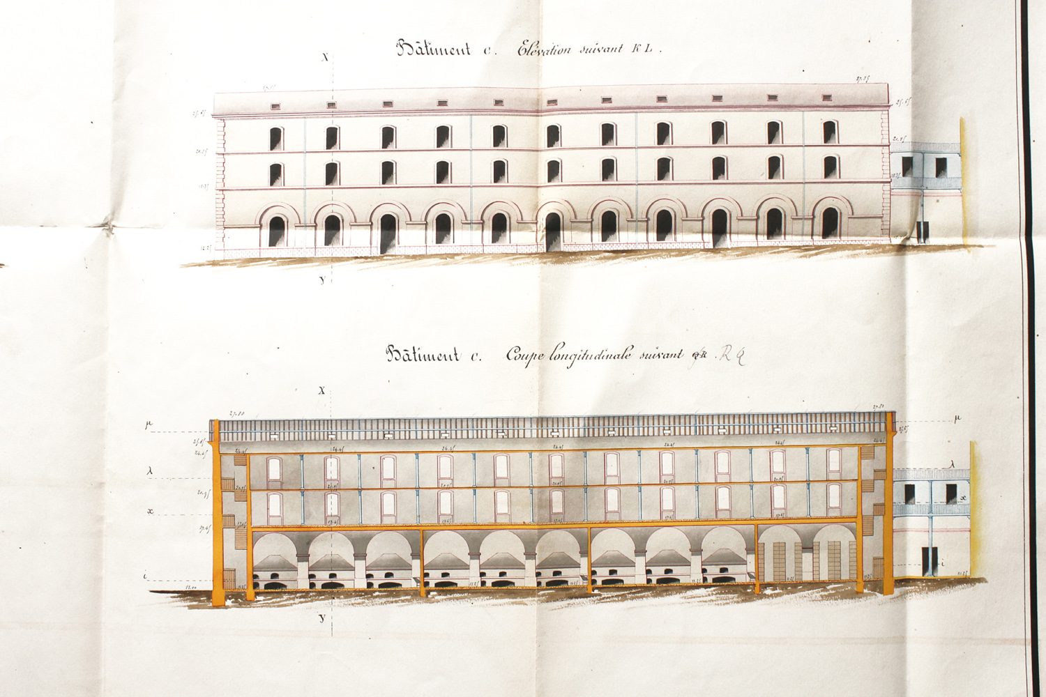 édifice logistique dit Manutention des vivres