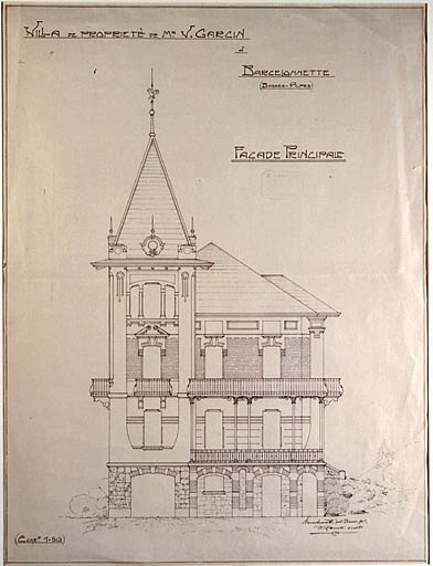 présentation de l'étude sur les villas mexicaines du canton de Barcelonnette