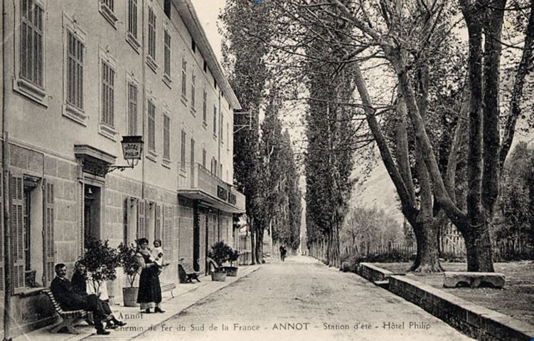 hôtel de voyageurs (hôtel Philip puis hôtel du Parc)