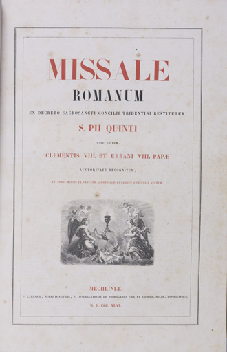 livre : Missel Romain (N° 1)