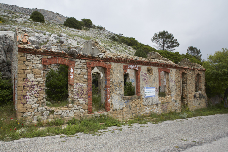 batterie dite ouvrage ouest du Mont Caume