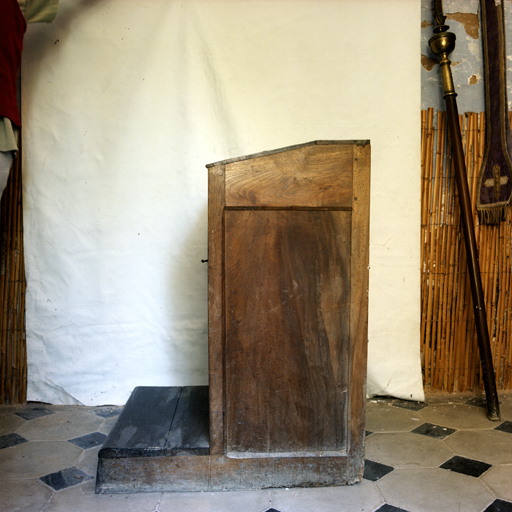 prie-Dieu à armoire