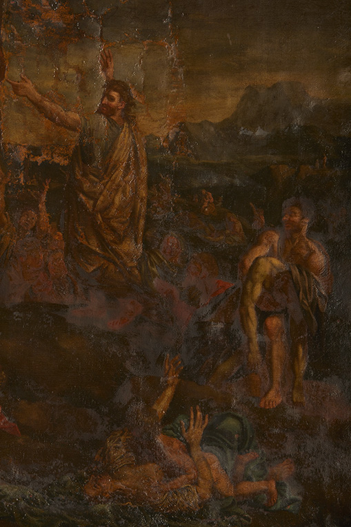 Cadre, tableau : Moïse et le serpent d'airain