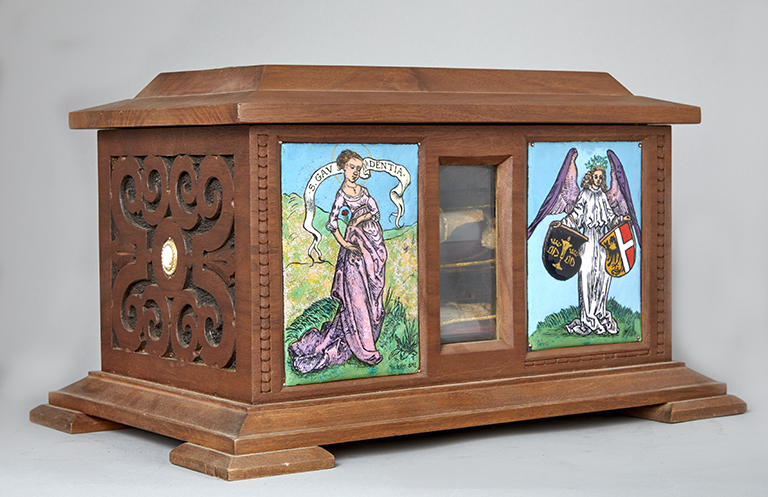 Coffret-reliquaire de sainte Gaudentie