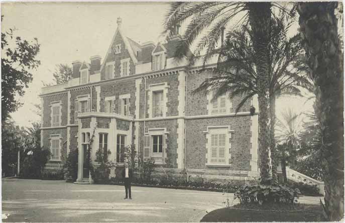 Villa Soligny, vers 1870, agrandie après 1884.