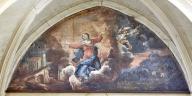 Tableau, ex-voto (?) : la Vierge éloignant la peste de Bollène