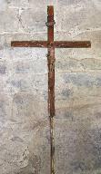 Croix de procession : Christ en croix (N°3)