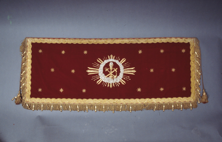 garniture de dais de procession (dais du Saint-Sacrement) No 3