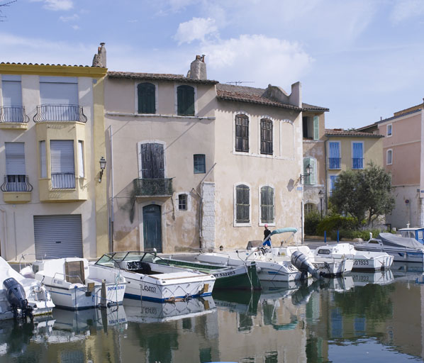 maison dite maison à chapeau de gendarme, La façade sur le quai de la  Poterne. (IVR93_20081300275NUC2A) - Inventaire Général du Patrimoine  Culturel