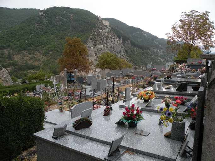 cimetière d'Entrevaux