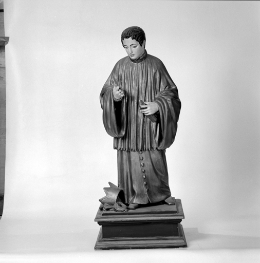 statue (demi-nature) : Saint Louis de Gonzague
